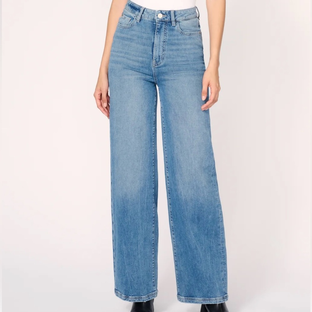 Warp + Weft HOU Relaxed Wide Leg Jean Wild West Size 30